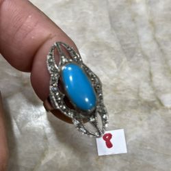 For Wedding Ring 925 Sterling Silver Size 8