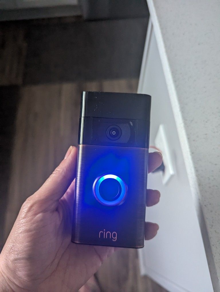 2nd Gen Ring Battery Doorbell with Head-to-Toe HD Video, Live View w Two-Way Talk, Motion Detection