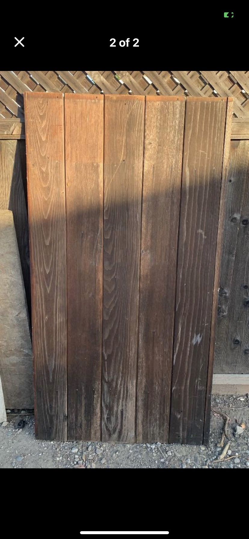 Redwood T & G Gate