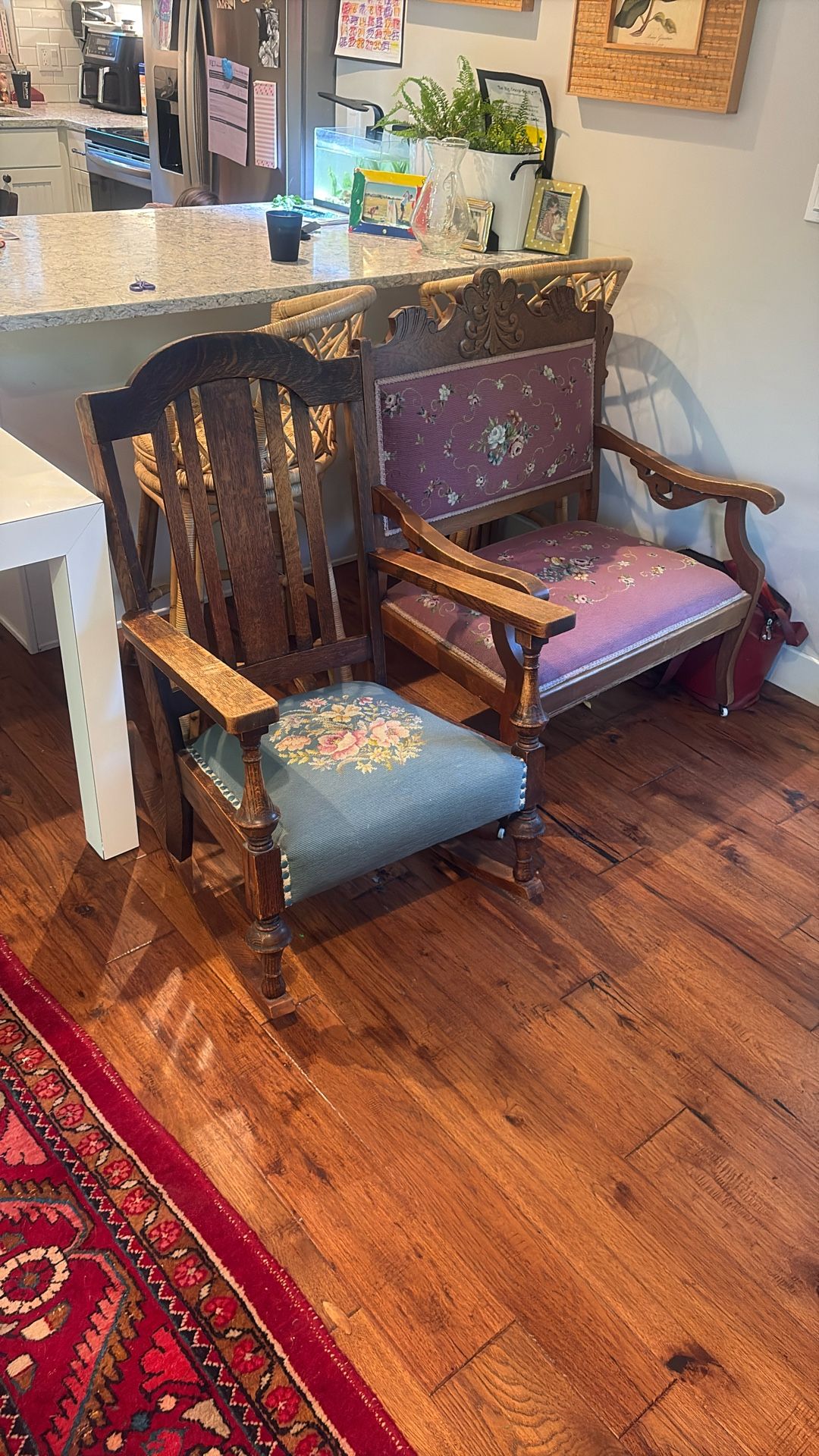 Antique Wood Rocking Chair