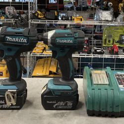 Makita 18V LXT Lithium Drill Set