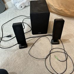 TV Computer Speakers With Sub Woofer