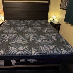 Ebony Wood California King Bed Frame