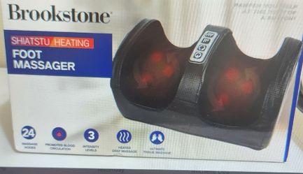 Brookstone Shiatstu Heating Foot Messager