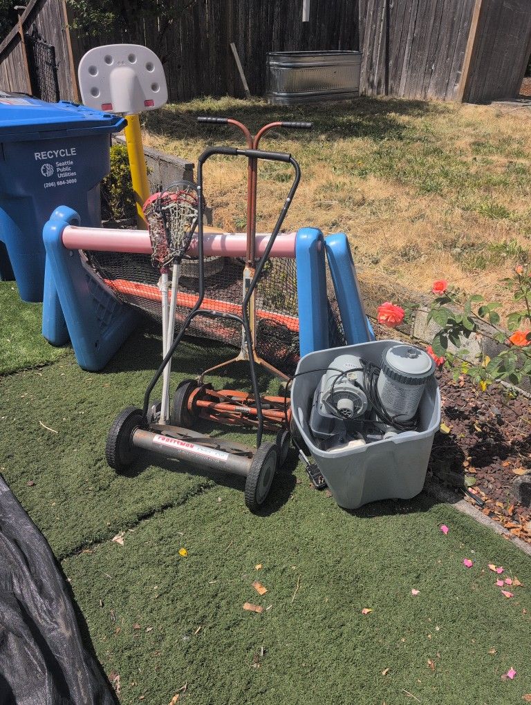Free Lawn Mowers And Intex Pool Pump