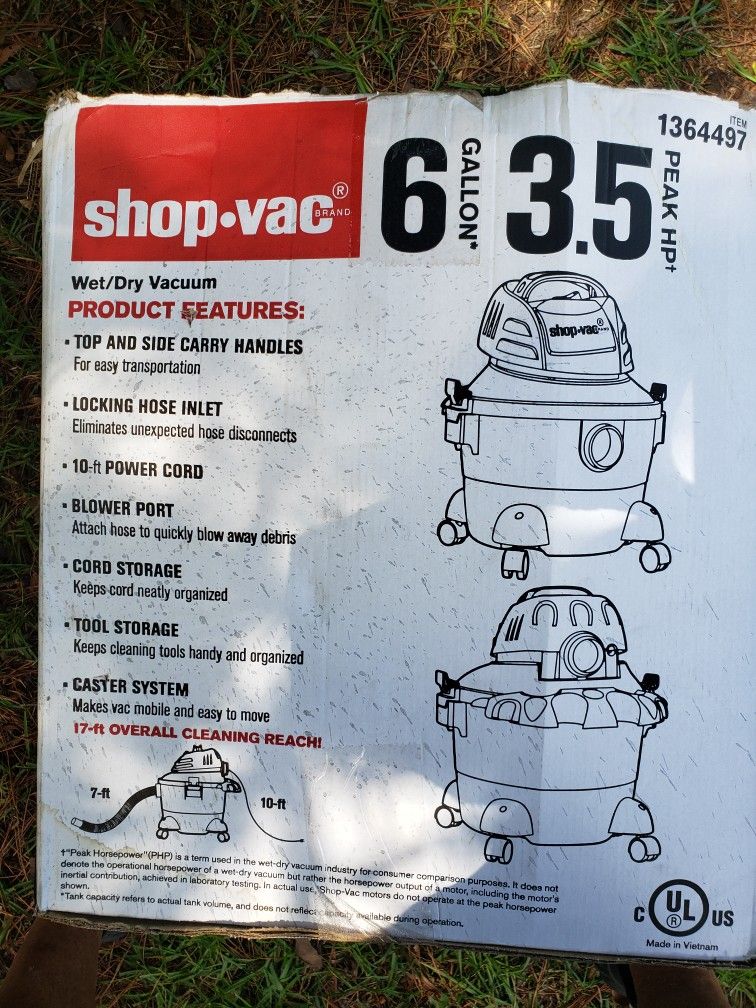 6 Gallon Shop VAC