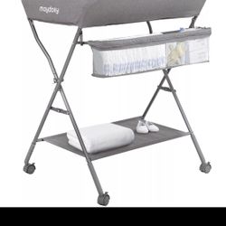Baby Changing Table with Wheels
