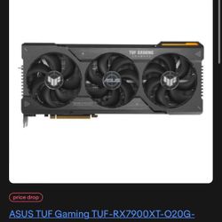 ASUS TUF RX 7900xt- 4K GPU
