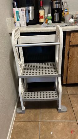 Toddler helper stool