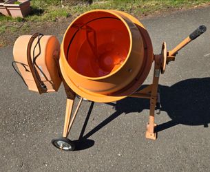 3-1/2 Cubic Ft Cement Mixer