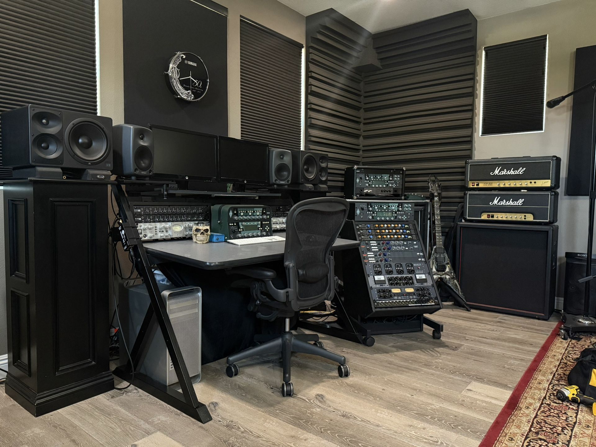 QUICK LOK STUDIO ENGINEER’S RECORDING DESK, CONSOLE