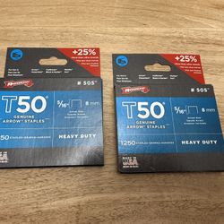 Genuine Arrow Staples Two Packs