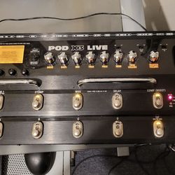 Line 6 POD X3 Live Multi Effects Processor