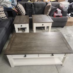 Coffee And End Table Set
