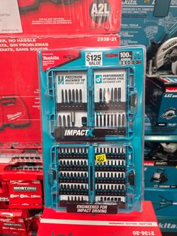 MAKITA 100 PC IMPACT RATED BIT SET