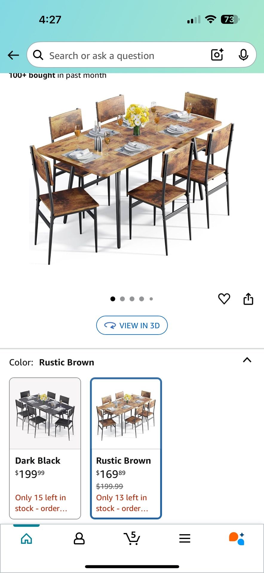 6 Seater Table