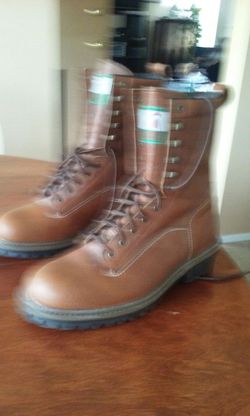 Work boots never worn