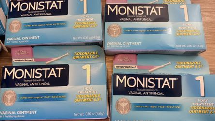 "Monistat 1-Day Vaginal Antifungal Treatment - Tioconazole Ointment 6.5%"