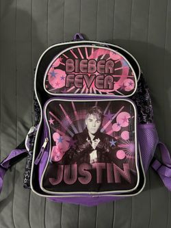Justin Bieber backpack