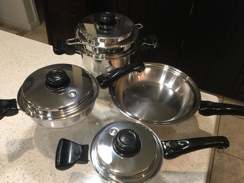 Saladmaster Personal 7 pc Set plus 10” Skillet