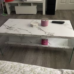 White Marble Coffee Table