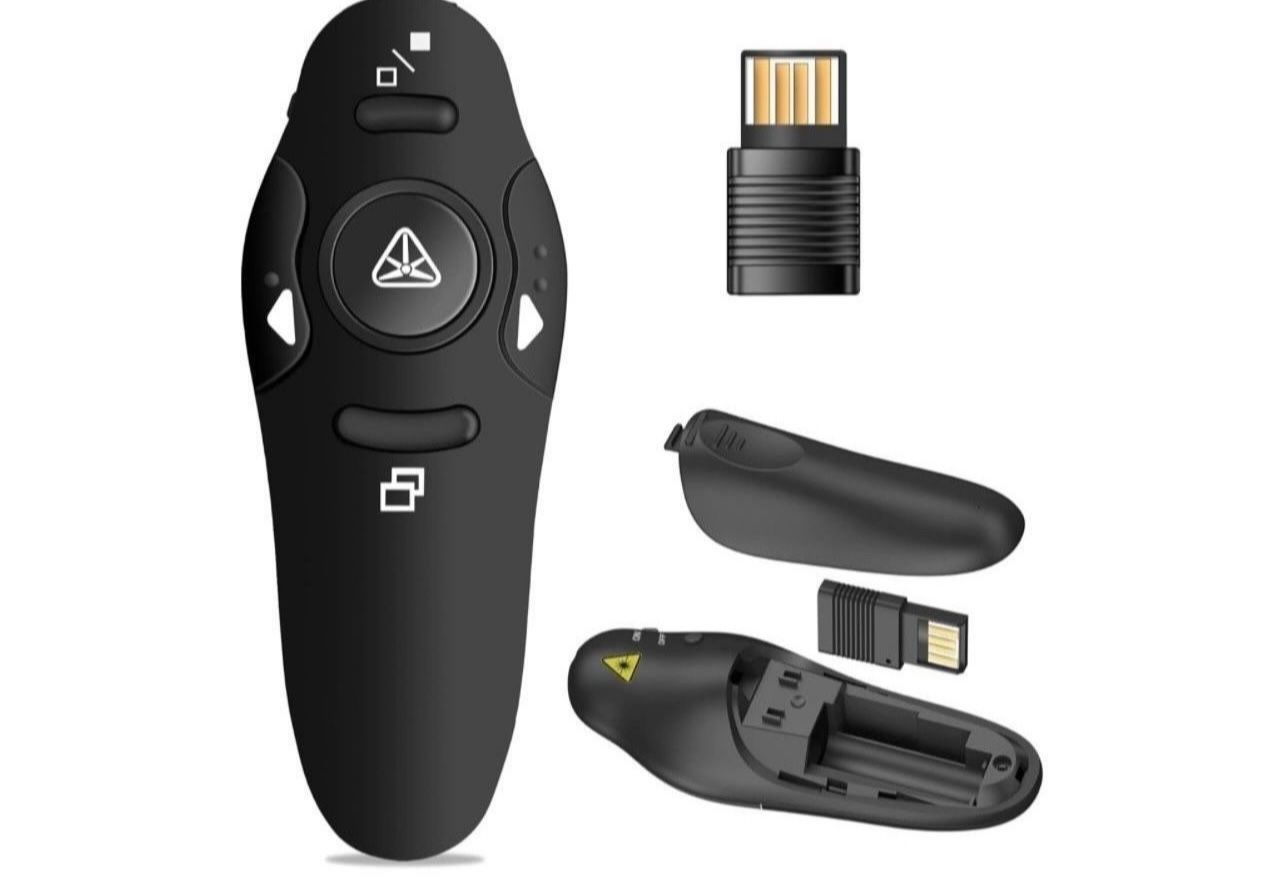 Presentation Clicker Wireless Presenter Remote USB Control Powerpoint PPT Clicker