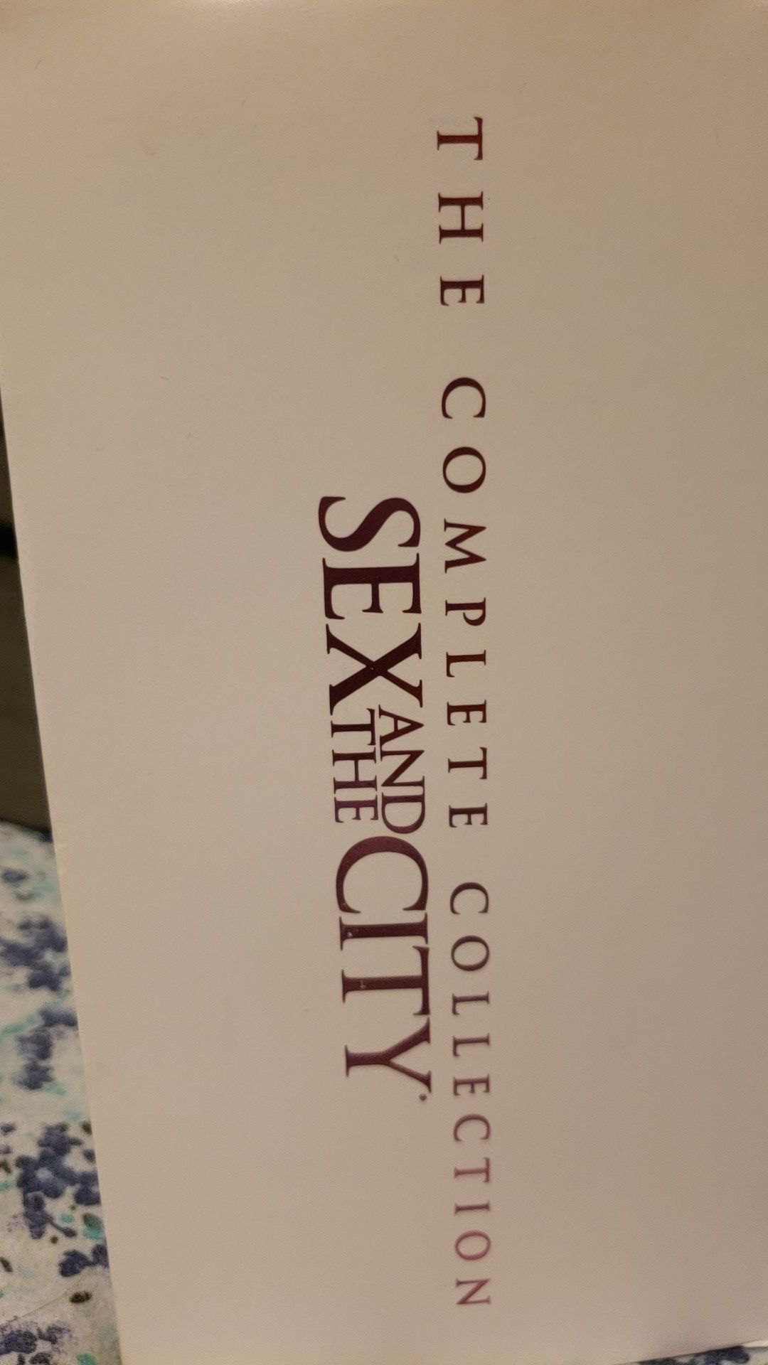 Sex and the city DVDs