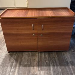 Wooden Storage Rack - $25