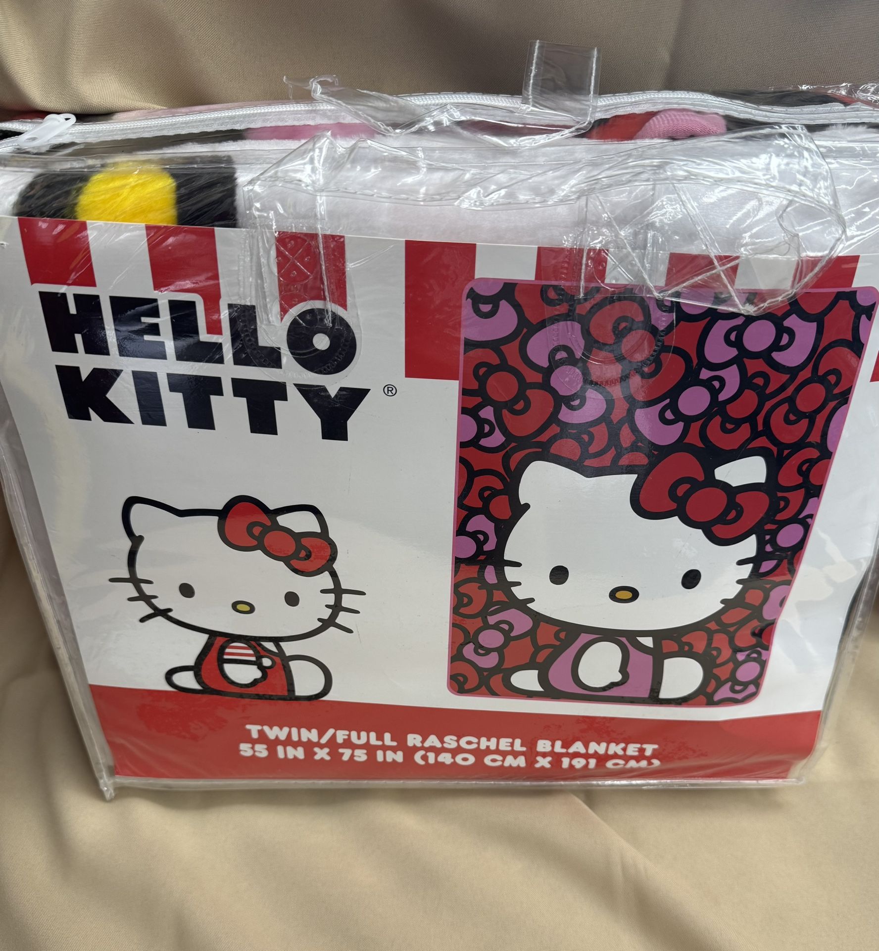 Hello Kitty Twin Blanket