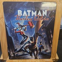 Dc Batman And Harley Quinn Blu-ray SteelBook 