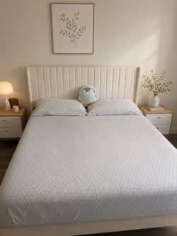 Queen Bed Frame with Headboard