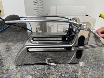 Heavy-Duty Commercial French Fry Cutter – Stainless Steel with Replaceable Blade