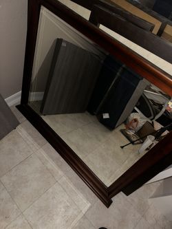 DARK BROWN MIRROR