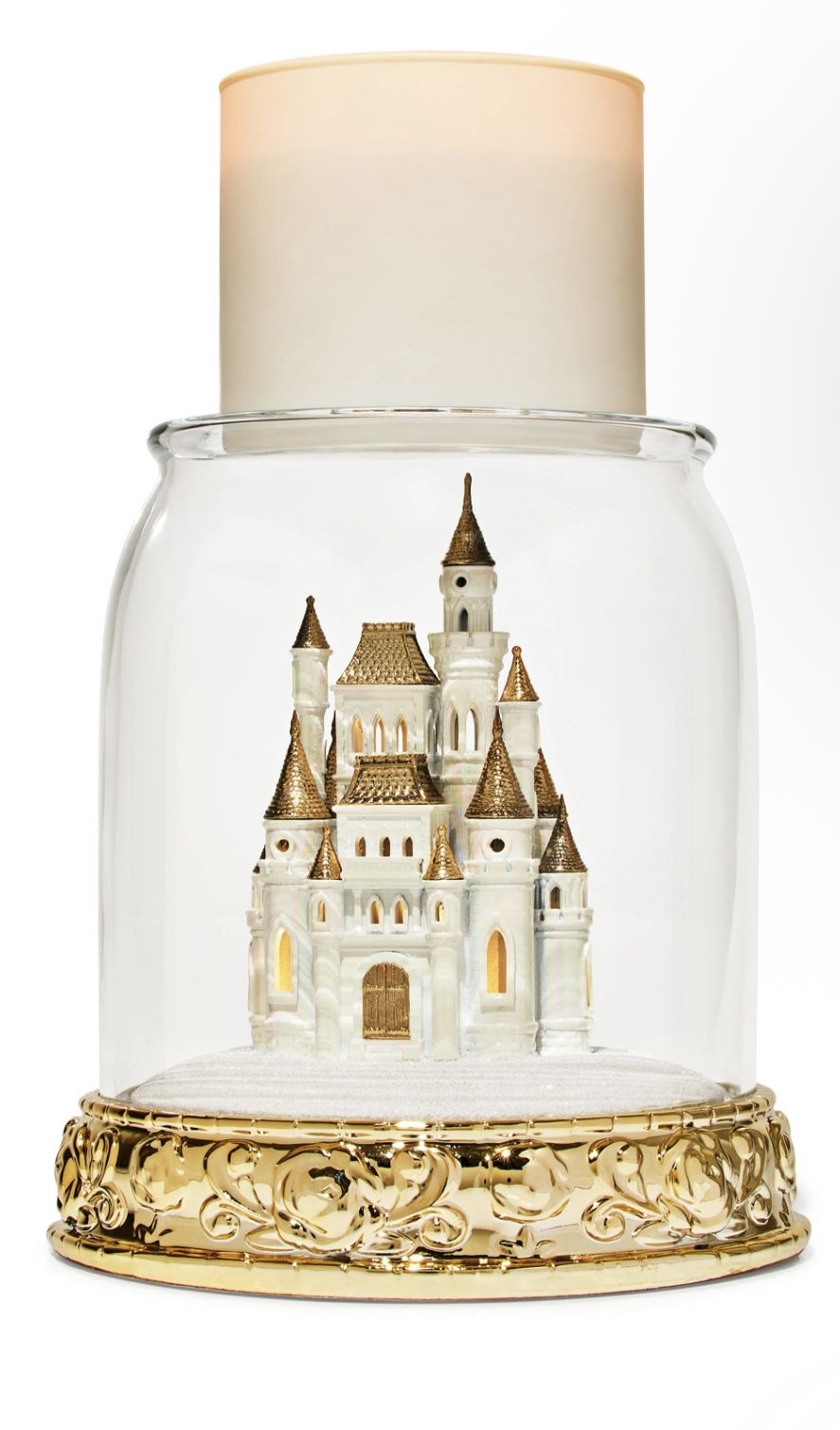 Disney Bath And Body Works Castle Candle Holder
