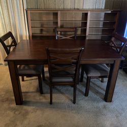 Dining Room Set With 4 Chairs 