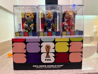 FIFA World Cup 2026 Official Mascot Figures – Collectibles with Boxes