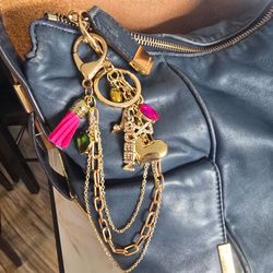 Queen Diva Purse/Bag Charm, Belt Chain, Keychain, New!