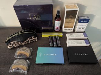 Lot of New Makeup, Purfume and Beauty Accessories