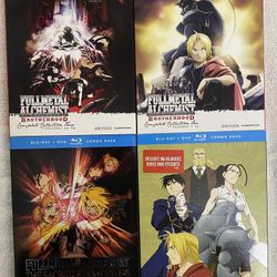 FULLMETAL ALCHEMIST BROTHERHOOD COMPLETE COLLECTION SERIES AUTHENTIC PART 1 & 2, OVA COLLECTION, THE SACRED STAR OF MILOS