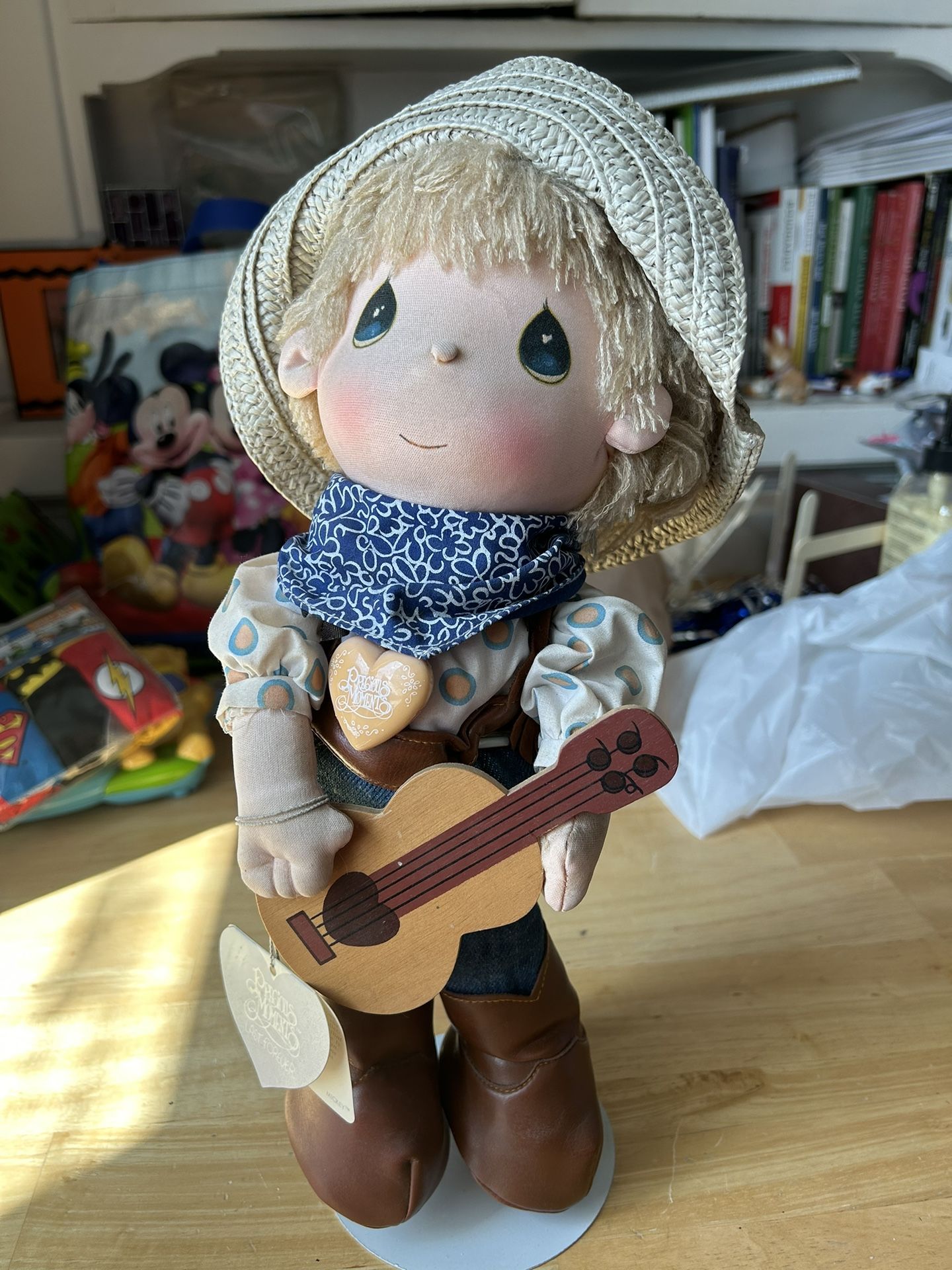 Precious moments, Mickey doll boy, cowboy Collectable, 1986