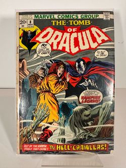 Tomb of Dracula #8 (1973 Marvel Comics) John Buscema Cover