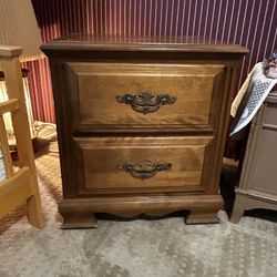 Vintage Set of Bed Side Table/ Nightstands 