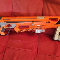 2 Large Raptorstrike Nerf Guns 
