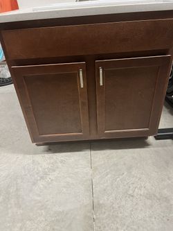 Bathroom Sink With Cabinet