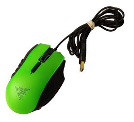 Razer Naga Limited Green Edition PC MMO Gaming Mouse RZ01-0104 | Tested