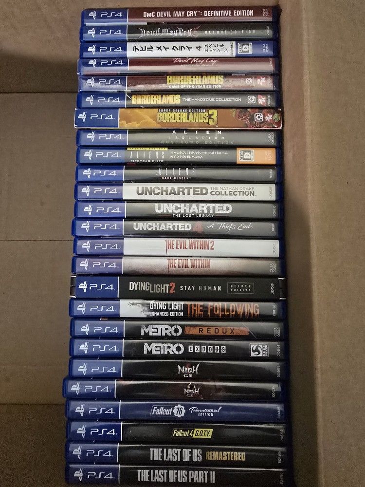 LOTS 4SALE- PS4 Videogame Bundles*** LOCAL PICK-UP OR CAN SHIP