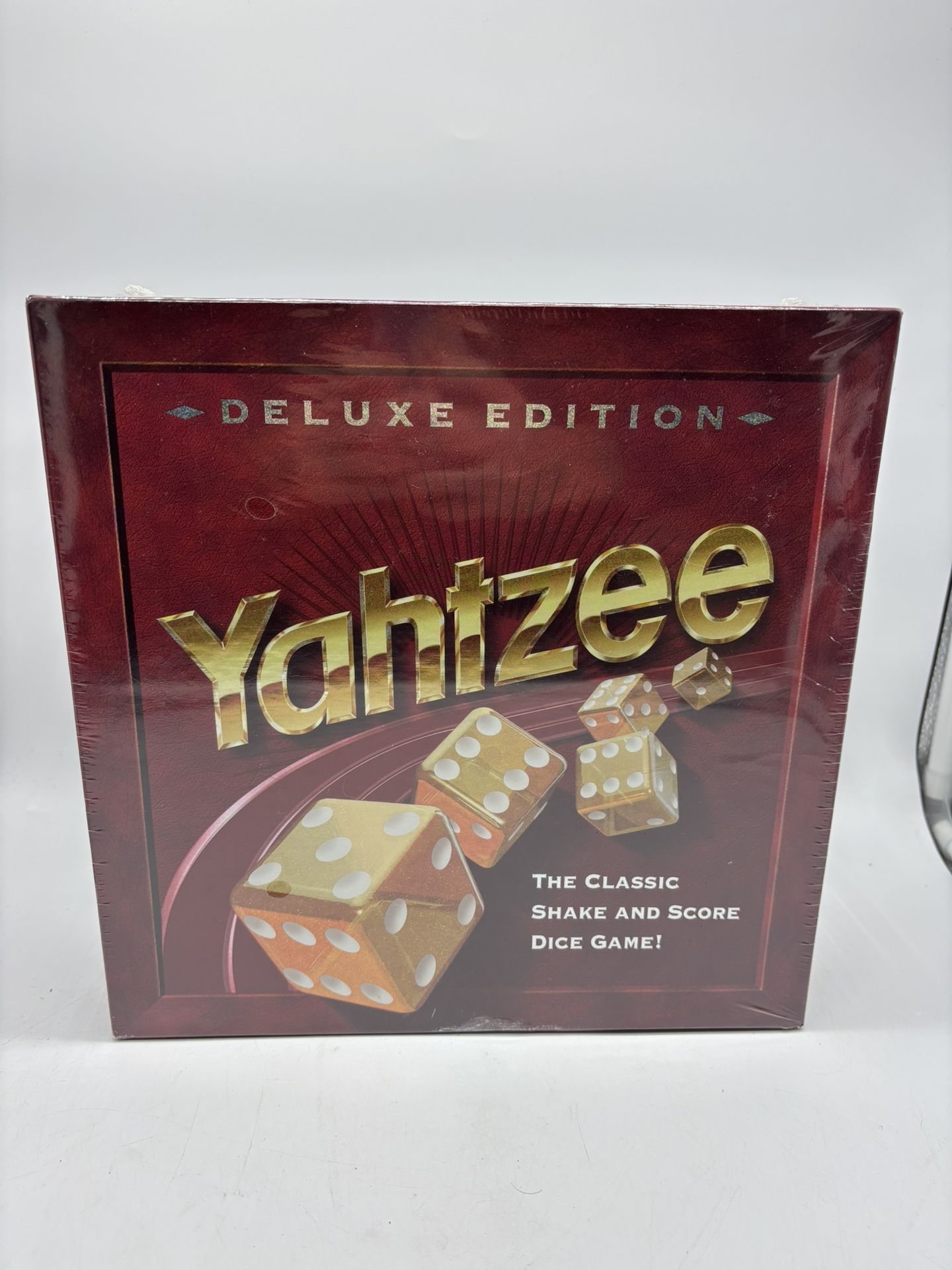 Vintage 1997 Milton Bradley Yahtzee Deluxe Edition Gold Board Game (sealed)