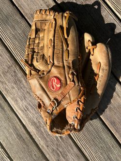 Vintage RAWLINGS baseball glove sz 12.5