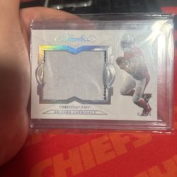 2018 Panini flawless football Christian Kirk patch reflection number two out of 20