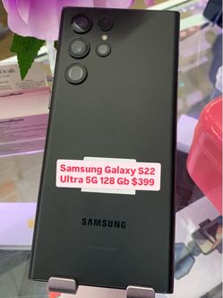 Samsung Galaxy S22 Ultra 5G 128 Gb and clean imei